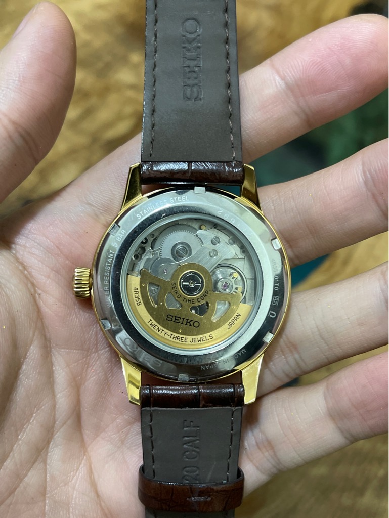 Đồng hồ Seiko Presage Cocktail SARY076, Seiko 4R35B | Review đồng hồ nhật |  Quang Lâm.