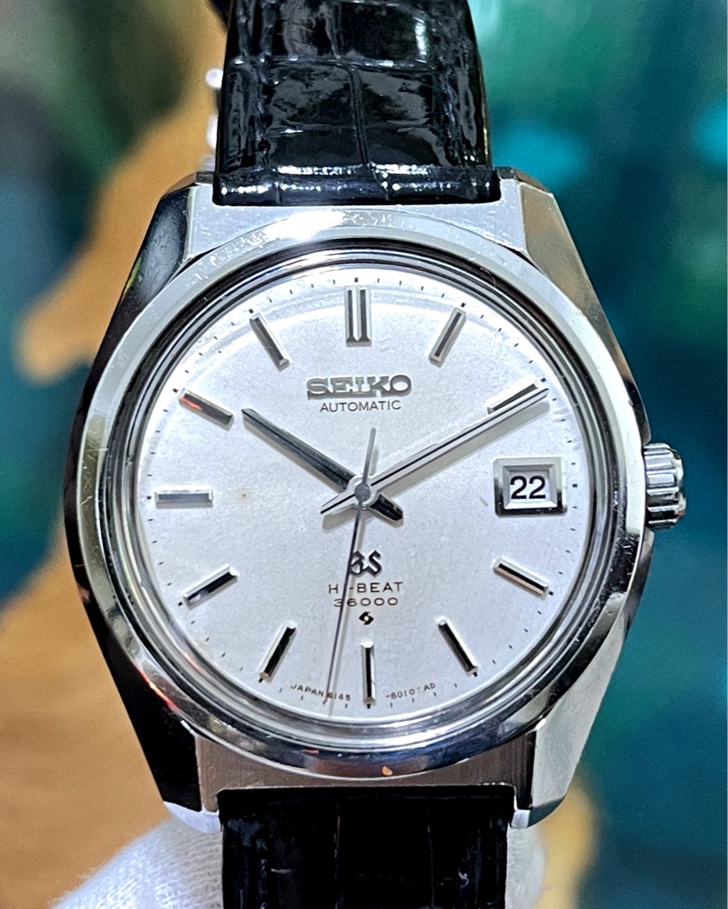 Seiko GS Hi Beat 6145 - 8000, đời 1969 | Review đồng hồ nhật | Quang Lâm.