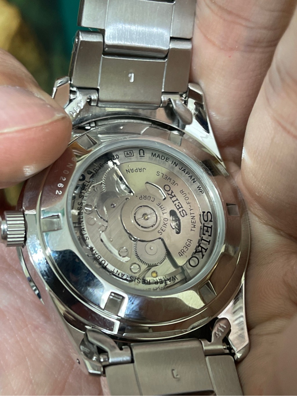 Mã số 355: Seiko Automatic SARV001 - Seiko 4R36 - Made in Japan (Hàng mới) Mã số 355: Seiko Automatic SARV001 - Seiko 4R36 - Made in Japan (Hàng mới)