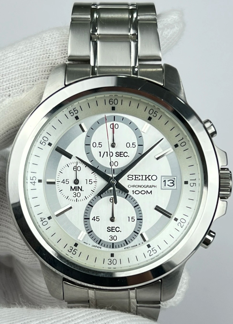 Introducir 83+ imagen seiko chronograph 4t57