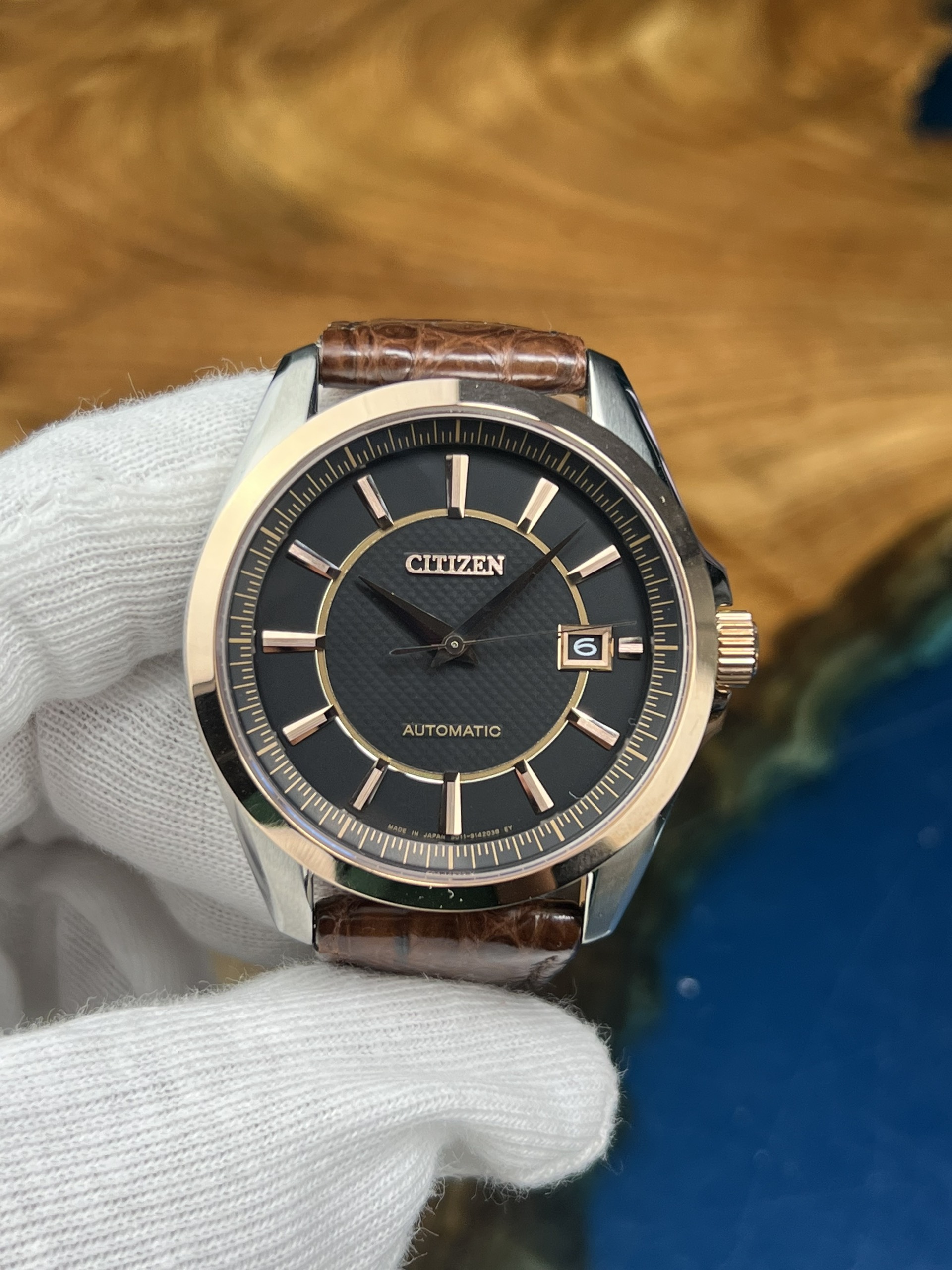 CITIZEN　シチズン　ドレッセル　ゴールド　未使用　時計 シチズン男性用腕時計ゴールド【新品未使用】✨✨✨