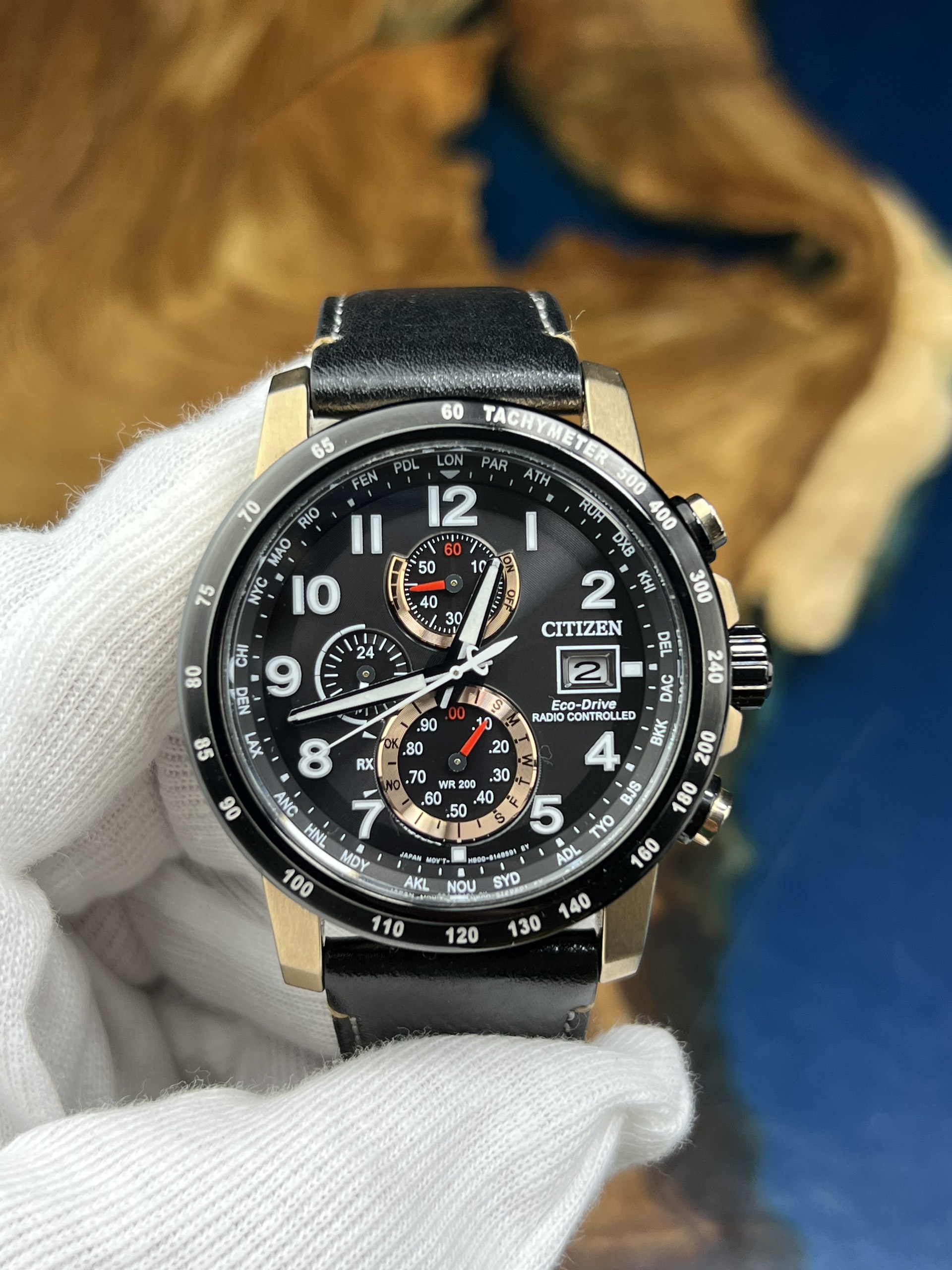 CITIZEN Eco Driveソーラー電波腕時計 H800-S107369 Citizen Eco-Drive AT8126-02E