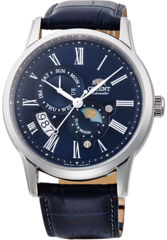 Orient sun and moon size best sale