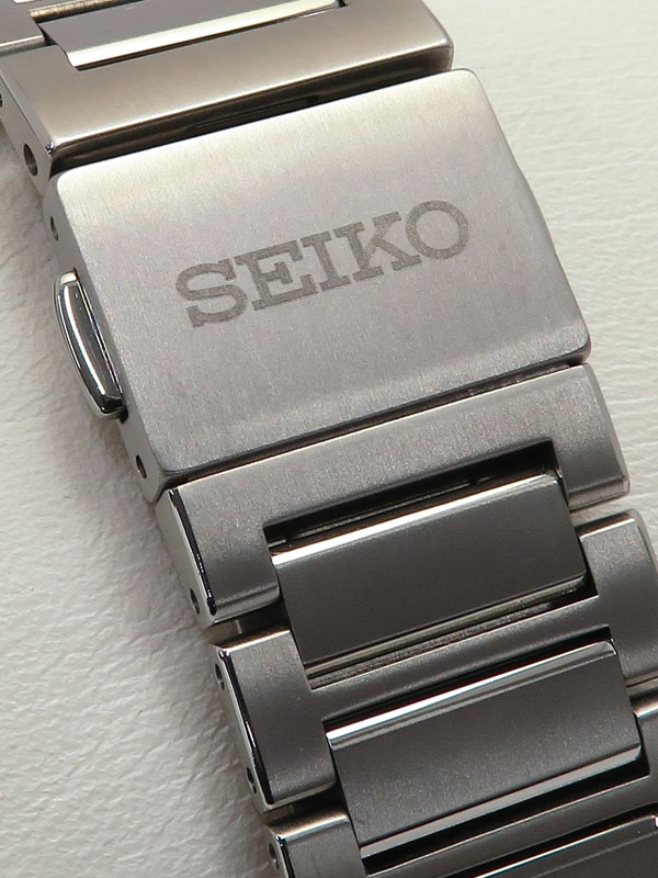 Seiko Astron Origin 3 Needle SBXY033 Men's Watch Solar Radio Titanium