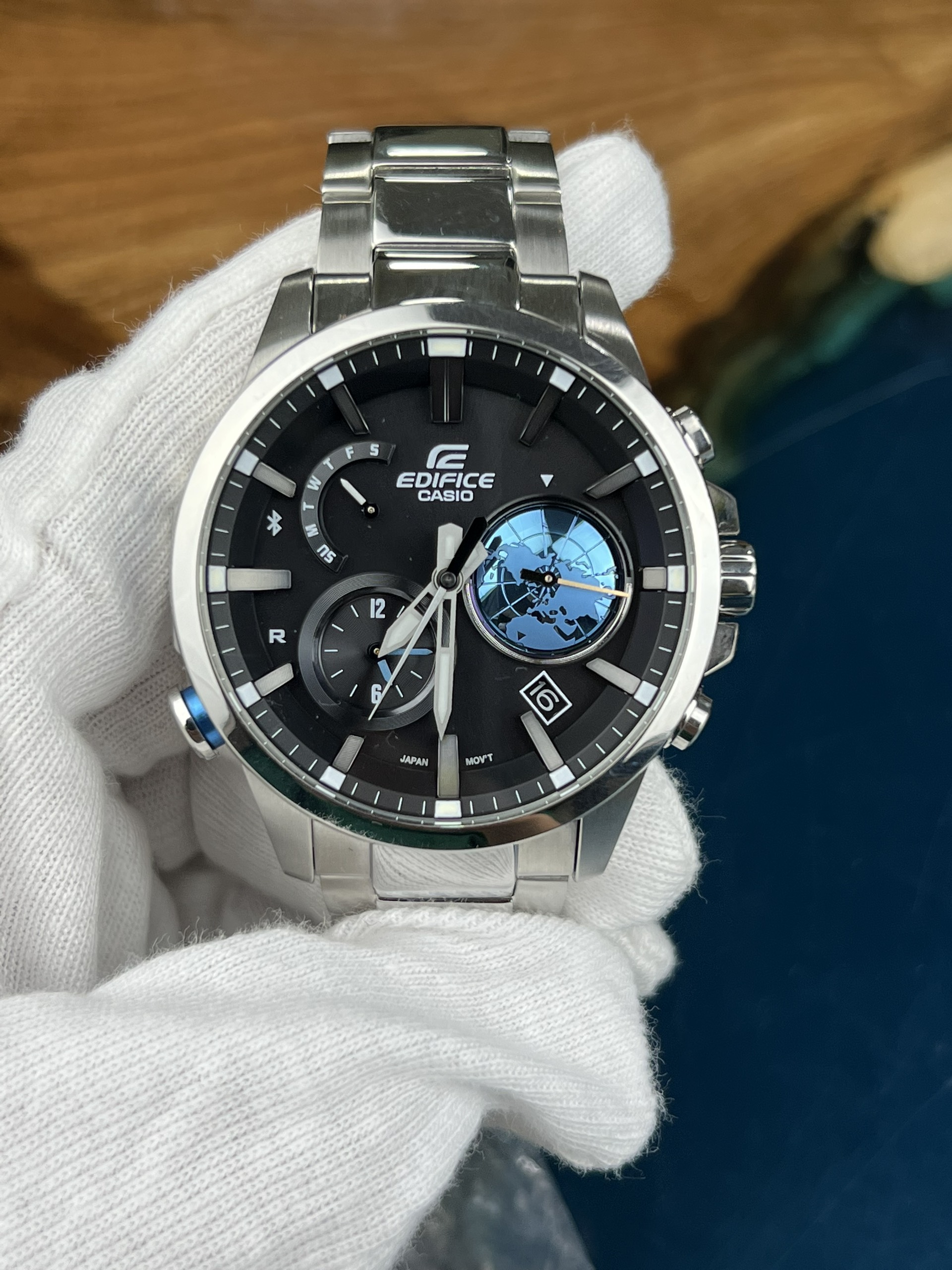 時計 CASIO EDIFICE EQB-600D-1A2JF ヨドバシ.com - カシオ CASIO EDIFICE エディフィス ブラック