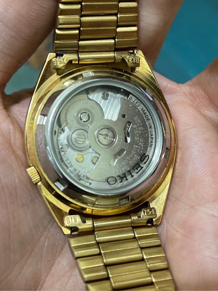 Đồng hồ Seiko 5 Automatic 7S26- vàng gold | Review đồng hồ nhật | Quang Lâm.