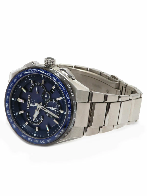SEIKO ASTRON セイコー 8X53-0AV0-2 Seiko Astron 8X53-0AV0-2 Day Date GPS Titan Ceramic