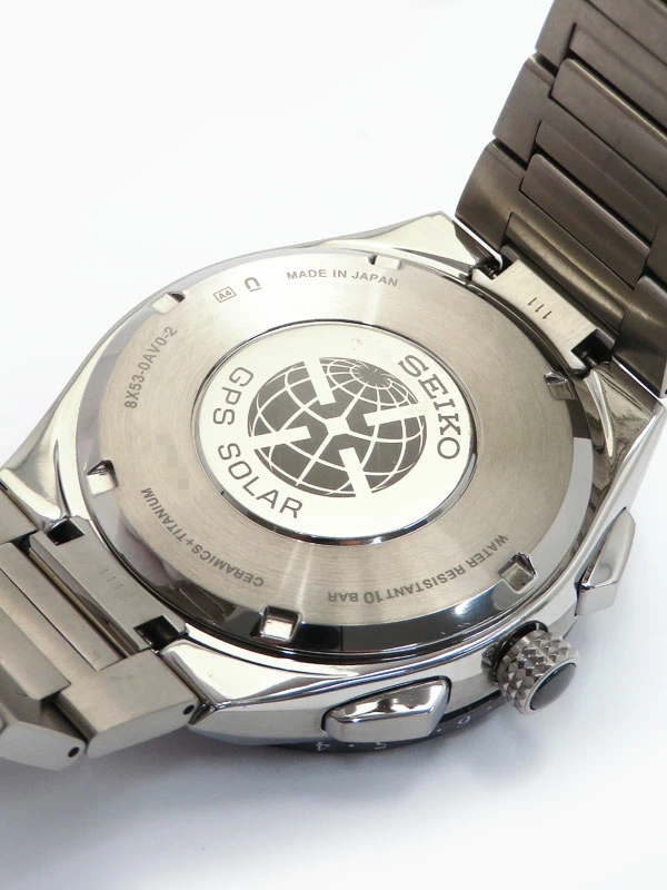 SEIKO Astron SBXB155/8X53-0AV0-2 Titanium GPS solar Men's Watch