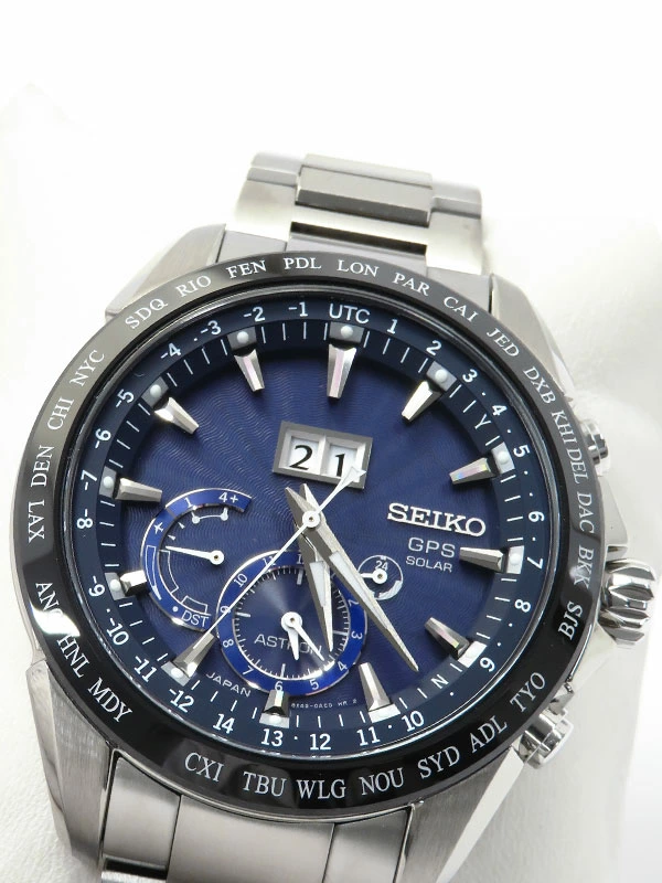 SEIKO ASTRON BIG DATE SBXB147 8x42-0AC0