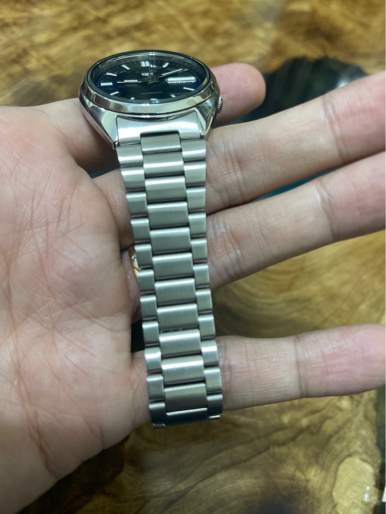 Seiko 5 Automatic 21 chân kính 7S26-0480 - màu bạc dial xanh dương