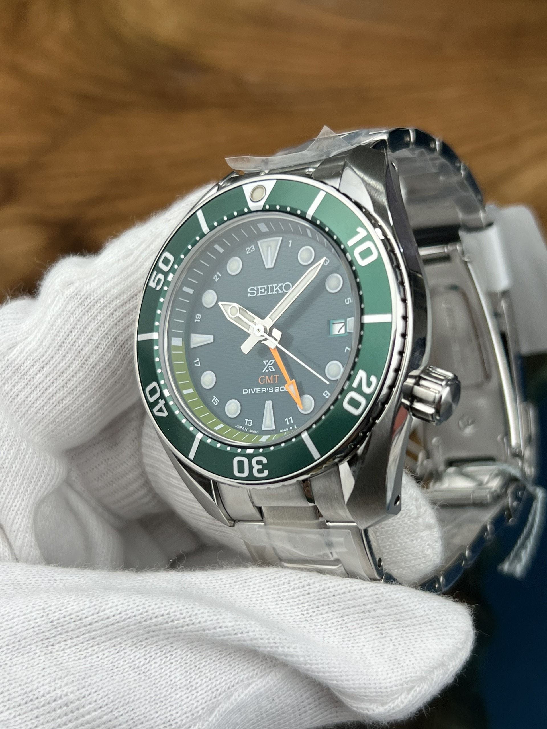 Seiko Prospex Solar GMT SBPK001