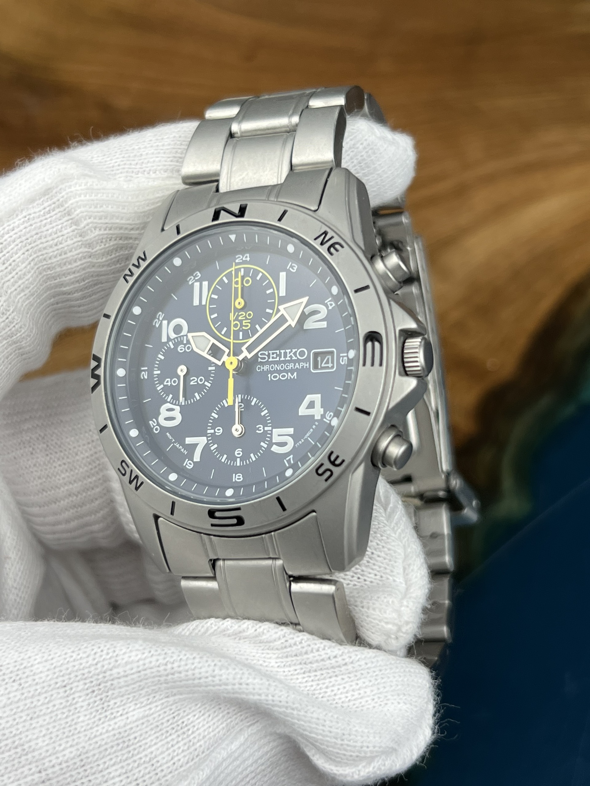 Arriba 45+ imagen 38mm seiko chronograph