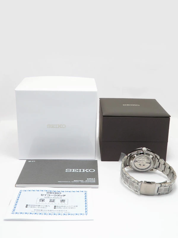 Seiko Automatic Presage Sharp Edged SARF005 6R64-00C - Hàng trưng bày thanh  lý