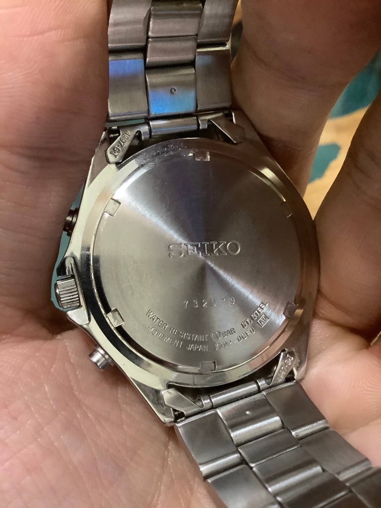 Seiko 7T92 - 0CF0 - chạy pin - Đã qua SD -(3)