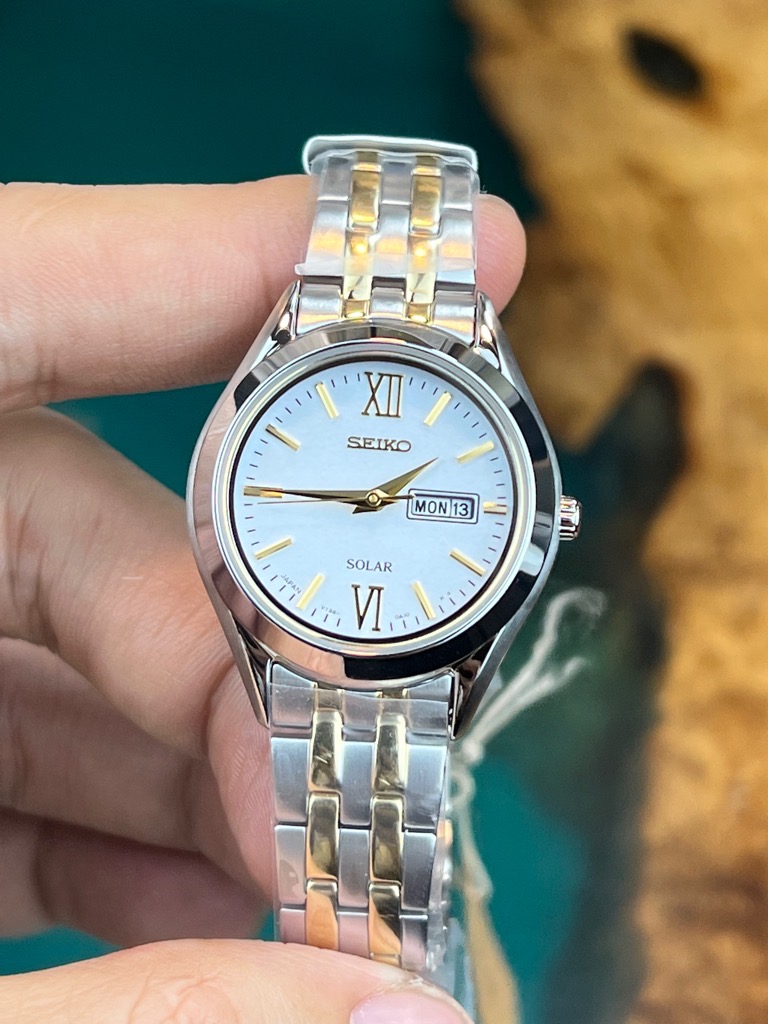Solar White Seiko Stpx033 Đồng Hồ Nữ Seiko Solar STPX033 V138-0AD0