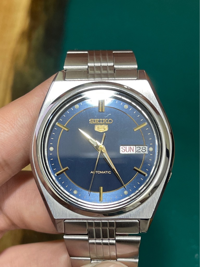 Mã số 286:Seiko 5 Automatic máy 7009 Daini Seikosha - Made in Japan 1980's