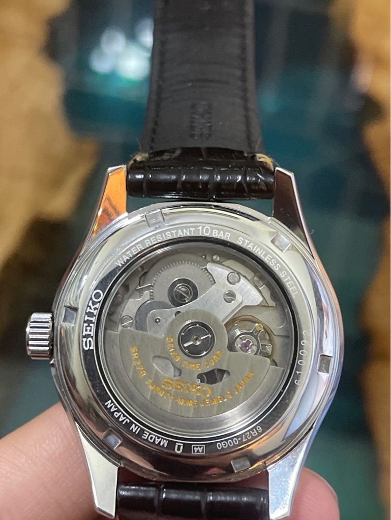 Đồng hồ Seiko Presage Urushi Dial SARW013, Seiko 6R27B, Seiko 6R27 | Review  đồng hồ nhật
