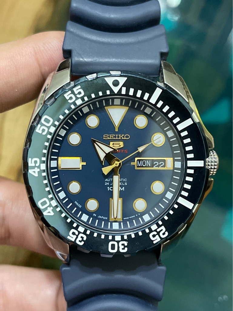 Mã số 309: Seiko 5 Sports Made in Japan - 4R36 - 03T0