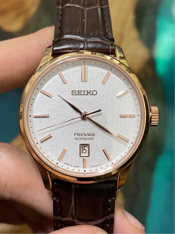 Đồng hồ Seiko Presage Zen Garden SARY142, Seiko SRPD42J1 | Đồng hồ nhật  Quang Lâm.