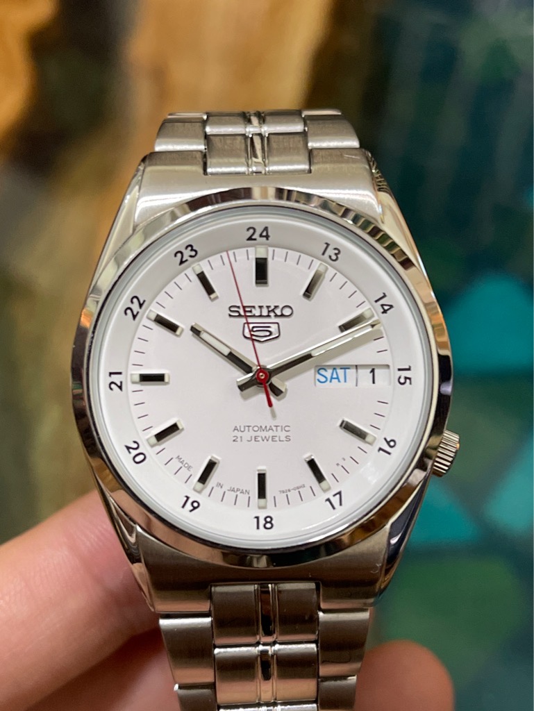 Mã 101: Đồng hồ Seiko 5 máy 7S26-02C0 - Made in Japan - cơ Nhật nội địa