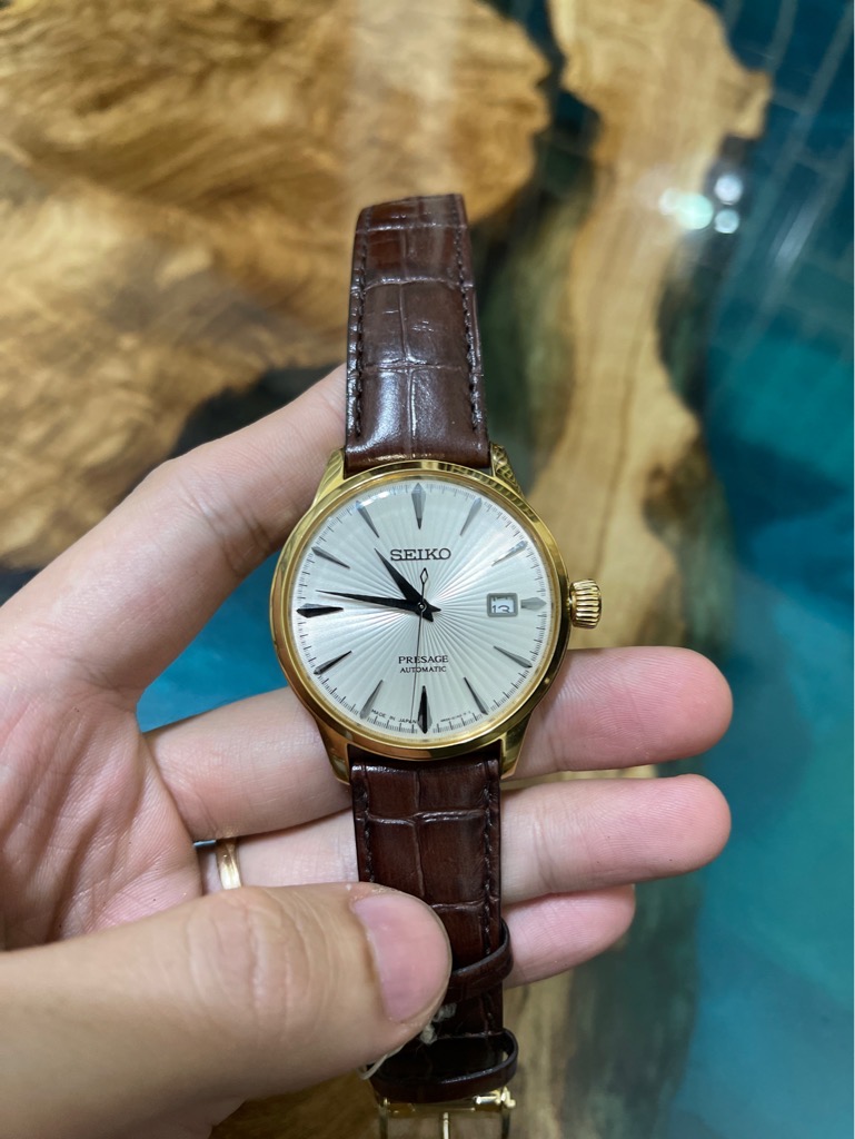 Đồng hồ Seiko Presage Cocktail SARY076, Seiko 4R35B | Review đồng hồ nhật |  Quang Lâm.