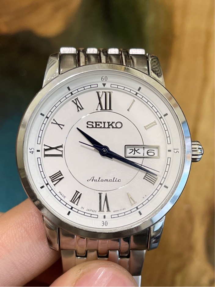 Đồng hồ Seiko 4R36 - 00Y0 Made in Japan | Review đồng hồ nhật | Quang Lâm.