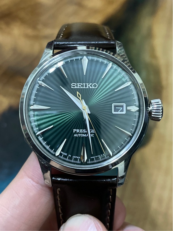 Mã số 200: Seiko Presage Cocktail SARY133, Seiko 4R35, Seiko SRPD37J1