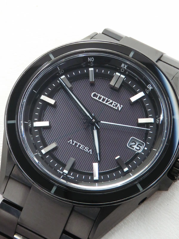 CITIZEN CB3035-72E [ATTESA Eco-Drive Direct Flight ACT Line Black Titanium]