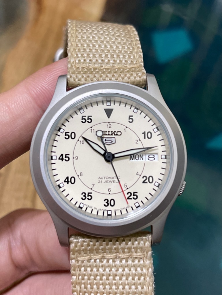 Mã số 138: Đồng hồ Seiko 5 Quân đội 37mm (Thuỷ quân lục chiến) | Review