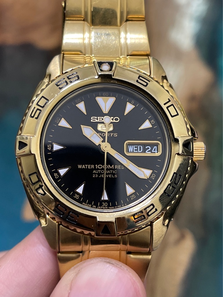 Đồng hồ Seiko 5 Sports 23 Jewels 7S36 | Review đồng hồ nhật | Quang Lâm.