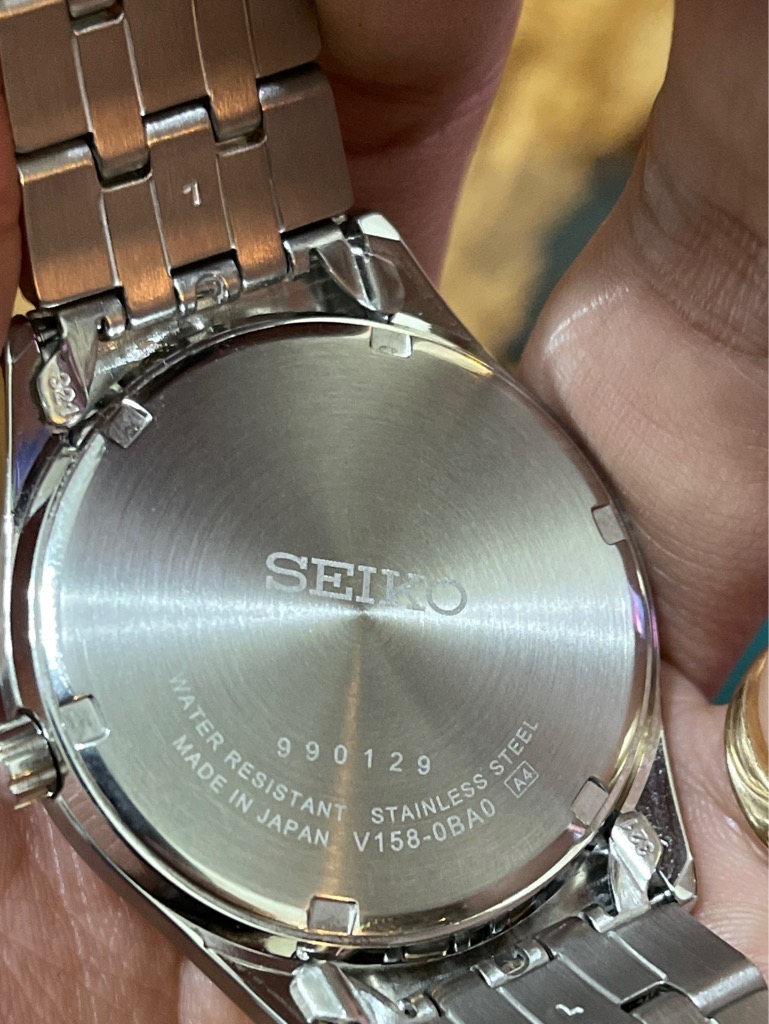 Đồng hồ Seiko Solar V158-0BA0 - Made in Japan