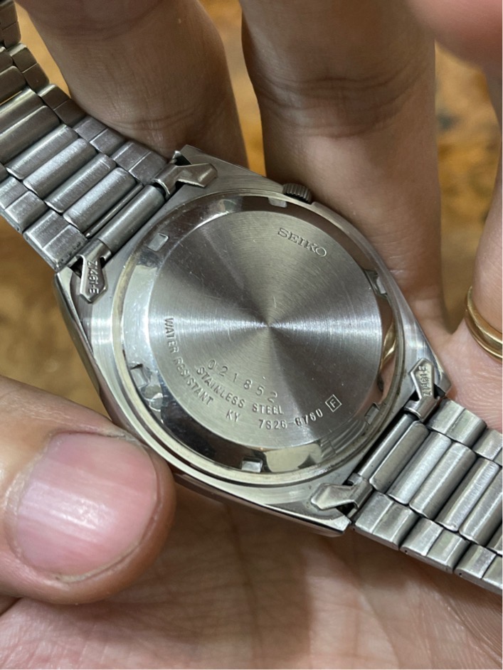 Mã 100: Đồng hồ Seiko 5 máy 7S26-8760 - cơ Nhật nội địa
