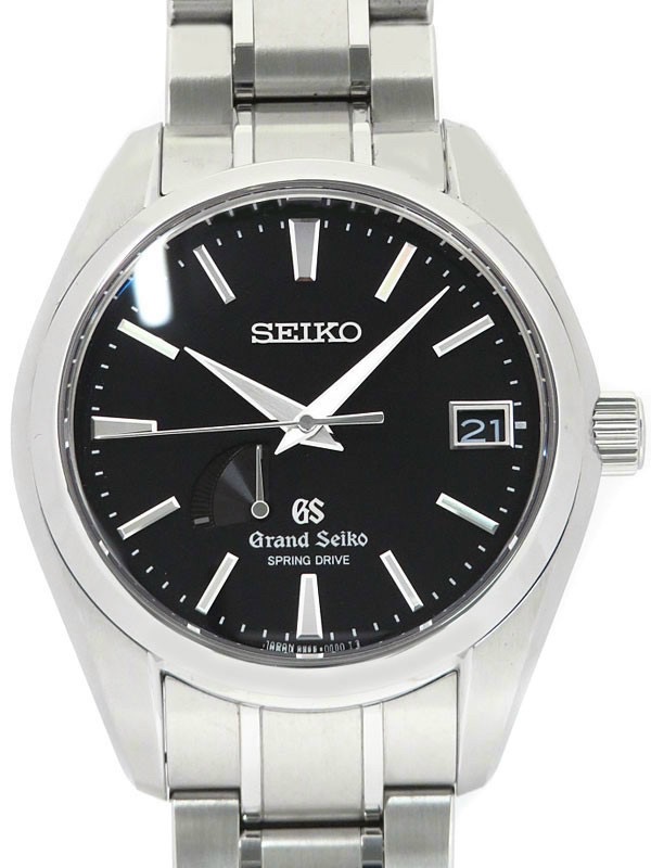 Grand Seiko Spring Drive Black Dial SBGA003