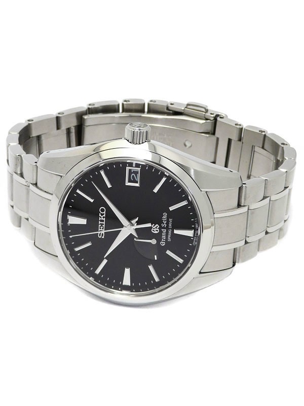 Grand Seiko Spring Drive Black Dial SBGA003