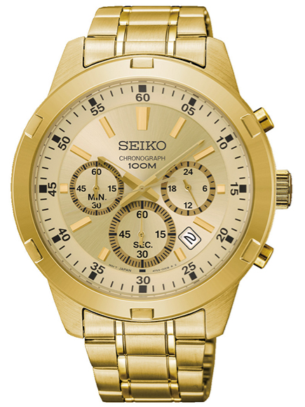 Descubrir 39+ imagen gold seiko chronograph watch