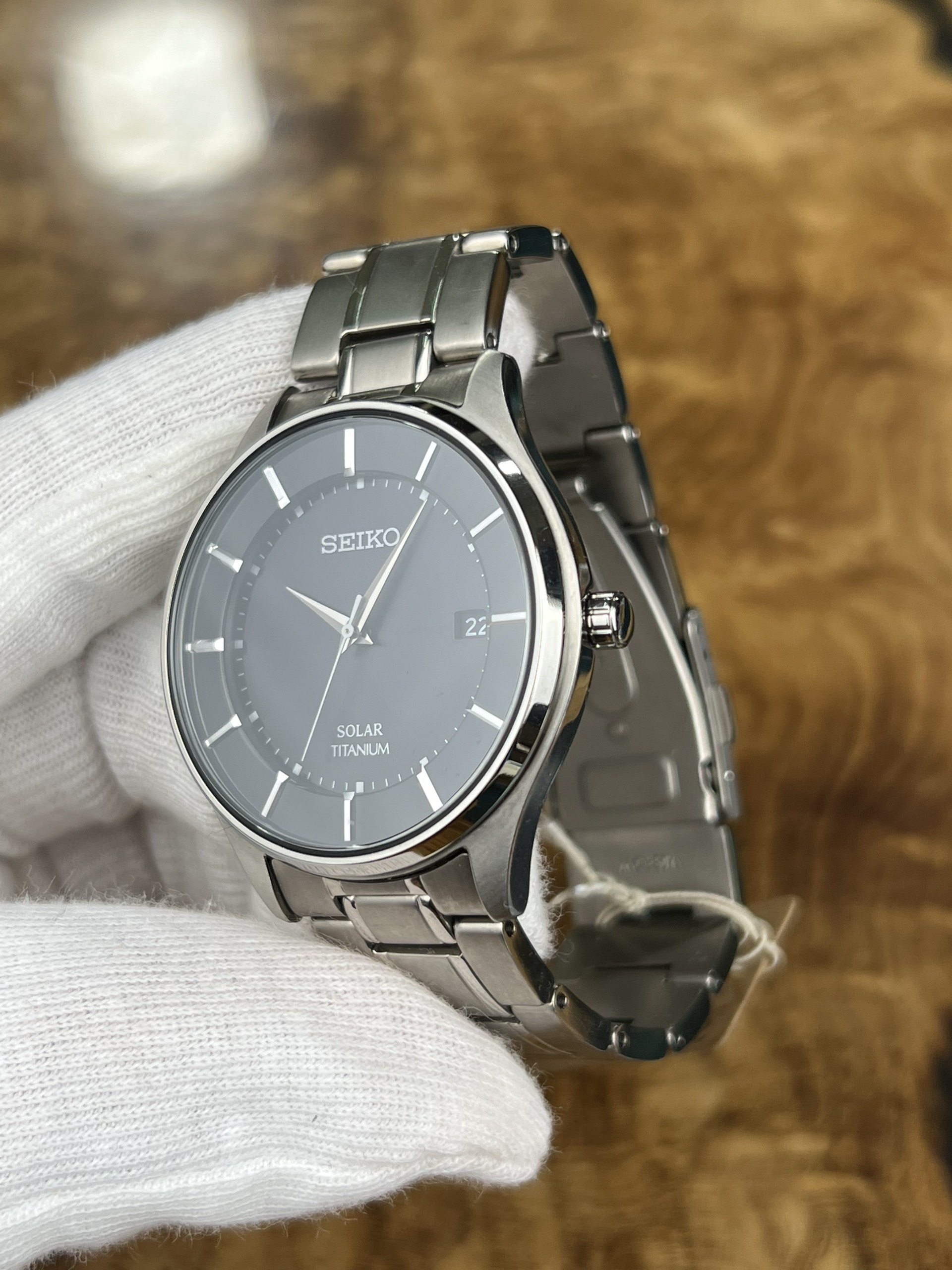 Seiko Selection SBPX103   Solar Titanium Watch main image 0