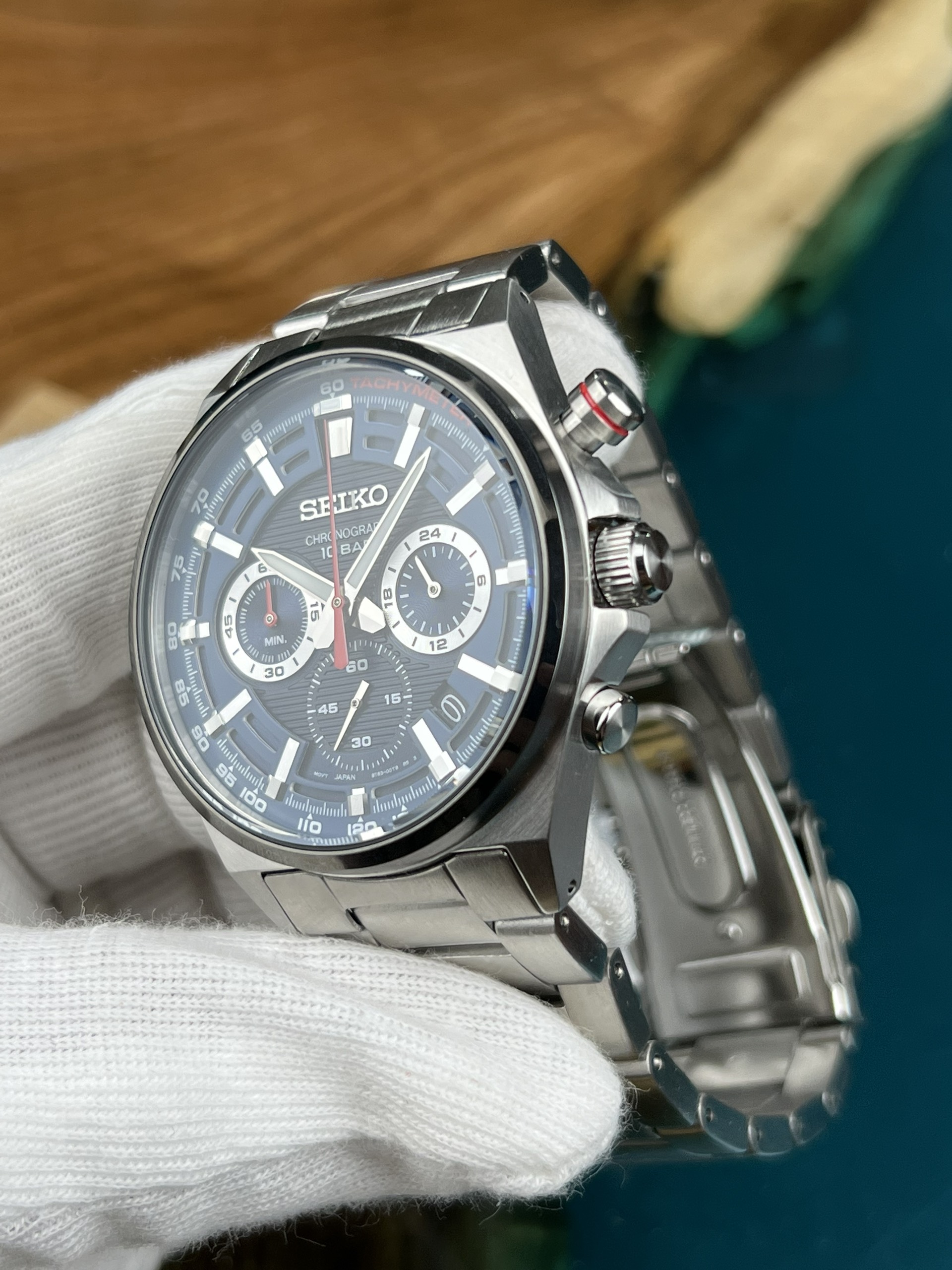 Seiko Chronograph SSB407P1 | 8T63-00T0 | Size 41mm | Mã số 4185