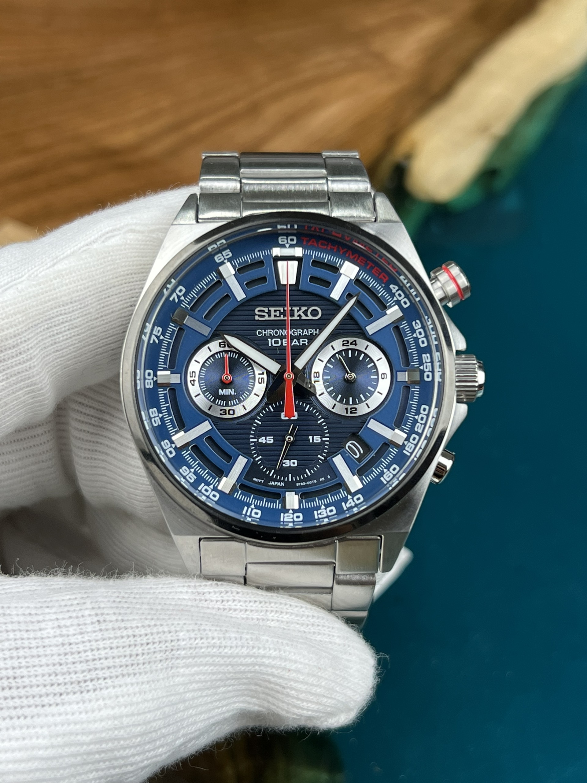 Seiko Chronograph SSB407P1 | 8T63-00T0 | Size 41mm | Mã số 4185