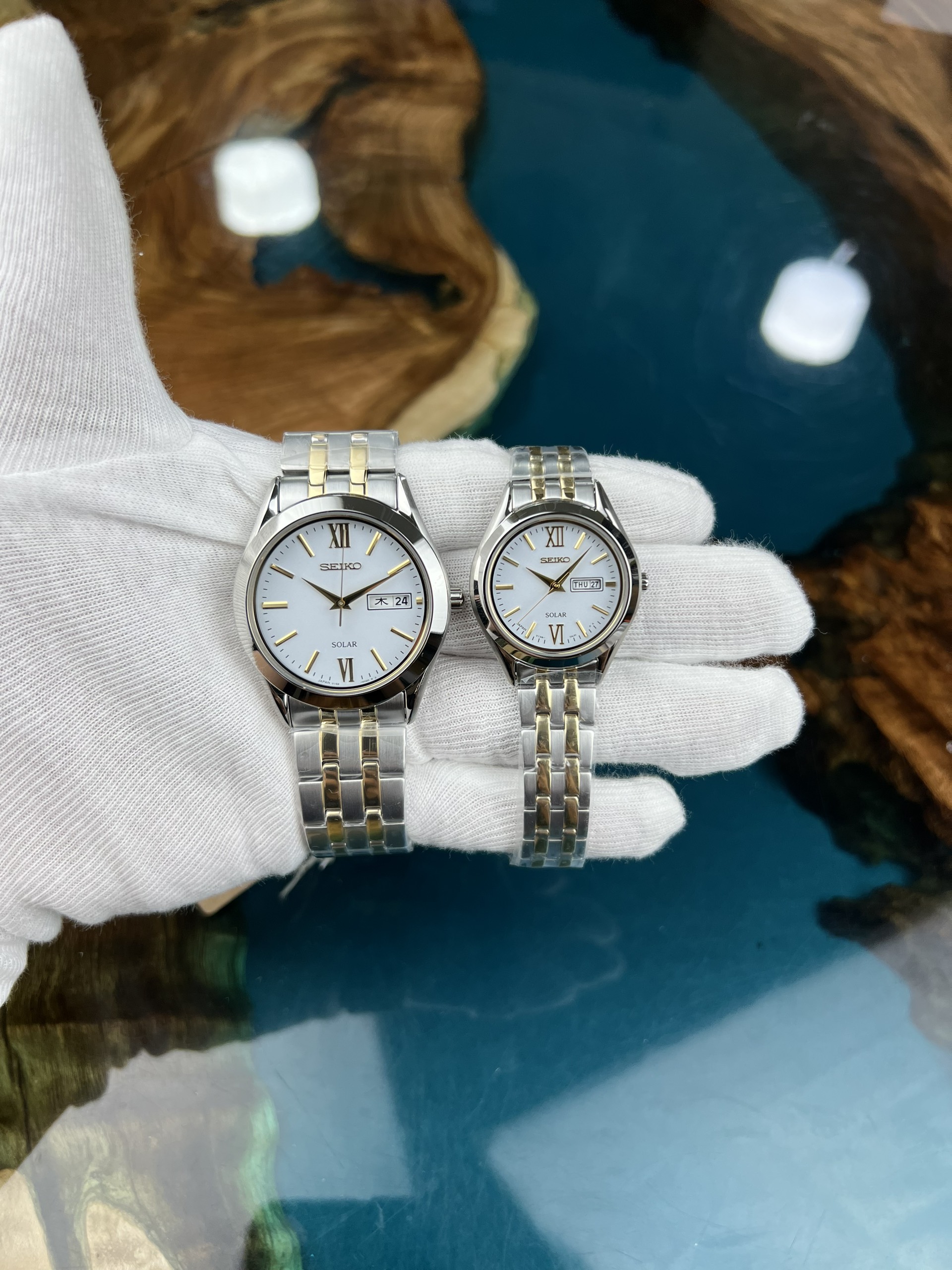 Đồng hồ nữ Seiko Solar STPX033 V138-0AD0 Size Mã số 4314