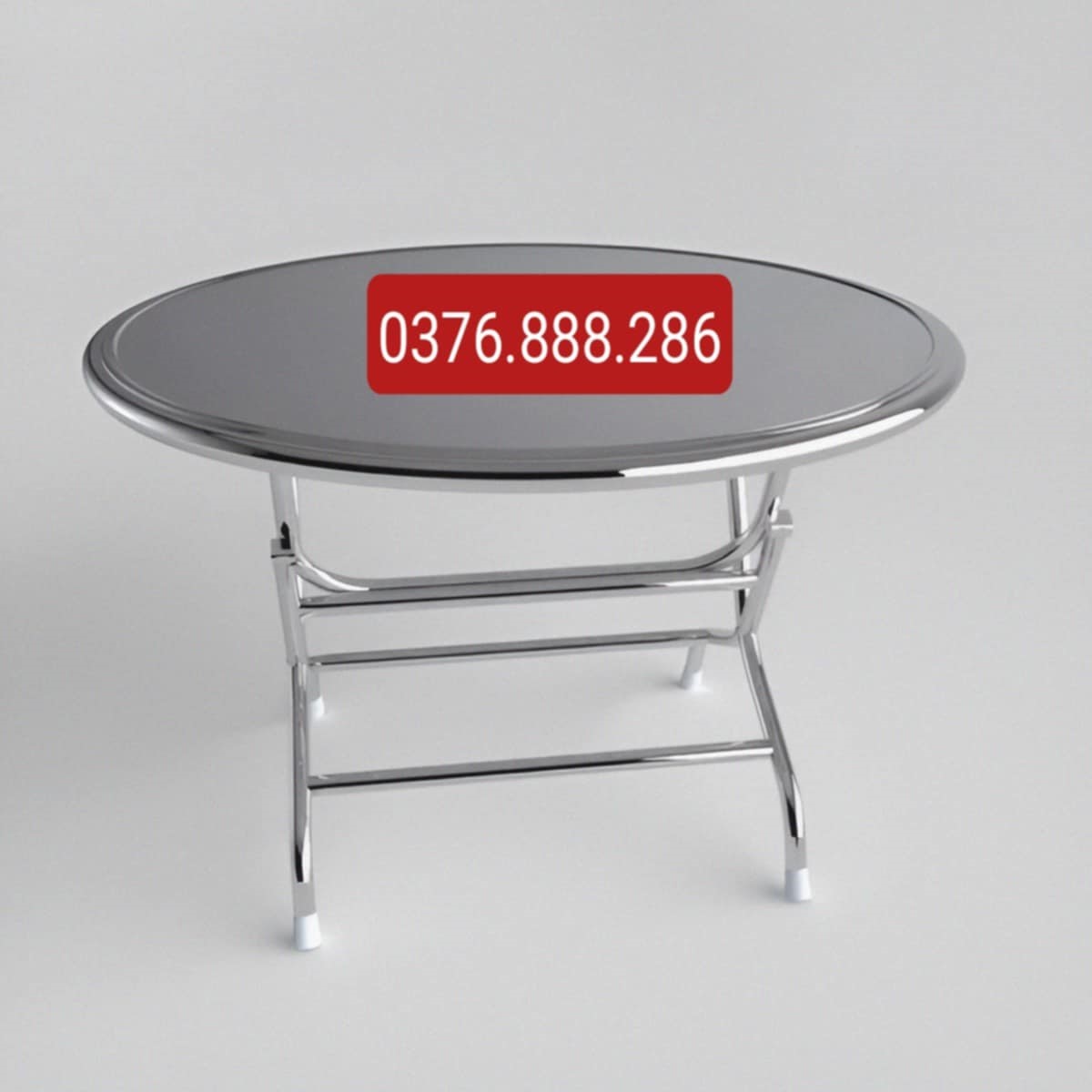 Bàn tròn inox giá tốt – Đa dạng kích thước 1m, 1m2, 1m4 cho quán ăn, gia đình