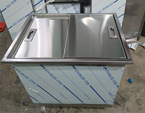Thùng Đá Inox