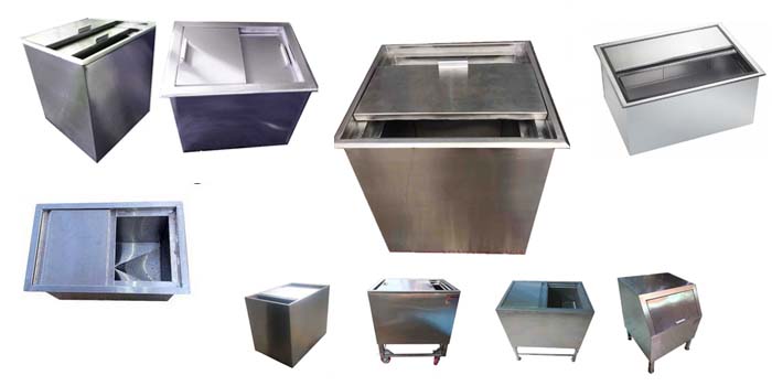 Chậu Rửa Inox 2 Hộc Liền Tủ