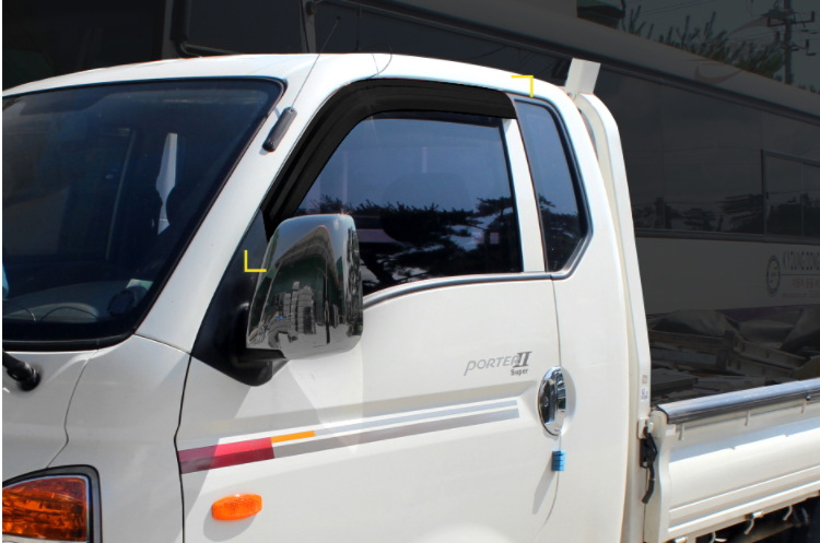 che mưa đen xe Porter, H100