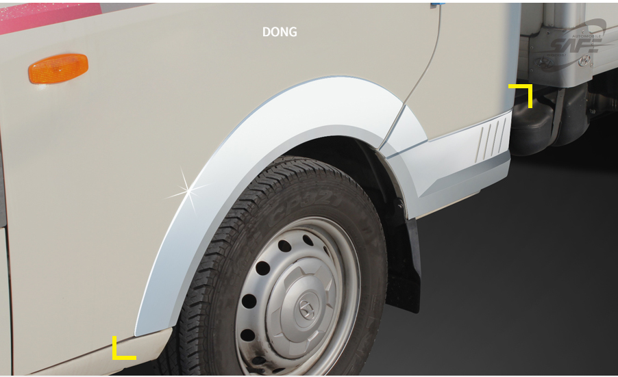 Ốp mạ vành cua lốp Porter 2 cabin kép