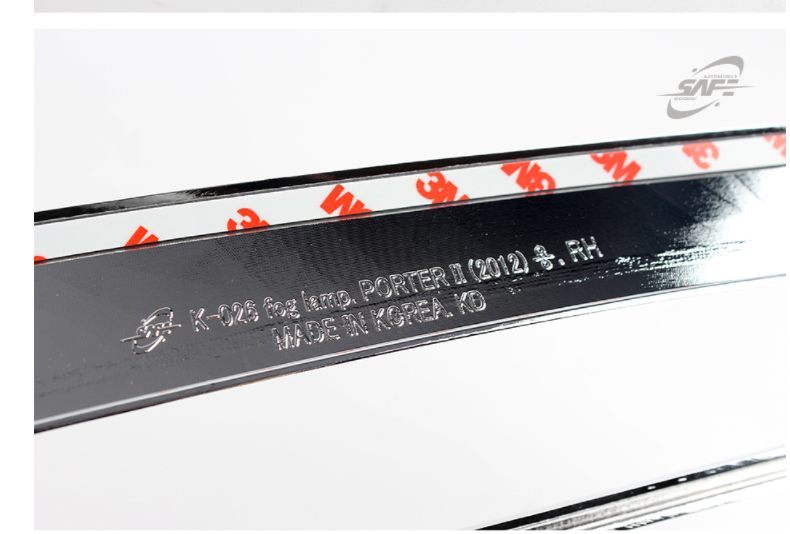 Ốp mạ đèn gầm và xi nhan xe H150