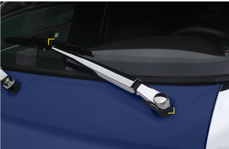 Ốp mạ cần gạt mưa và ăng ten Porter 2, H150