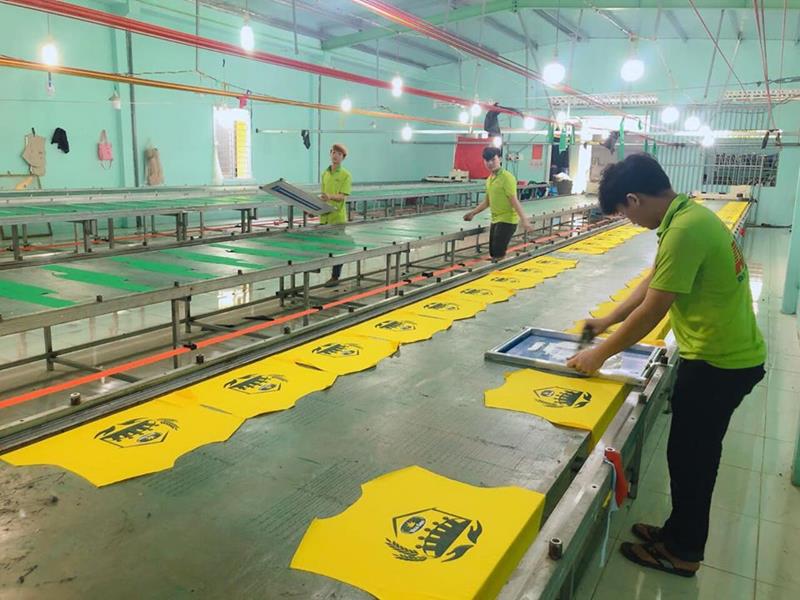 QUY TRÌNH MAY IN ÁO ĐỒNG PHỤC