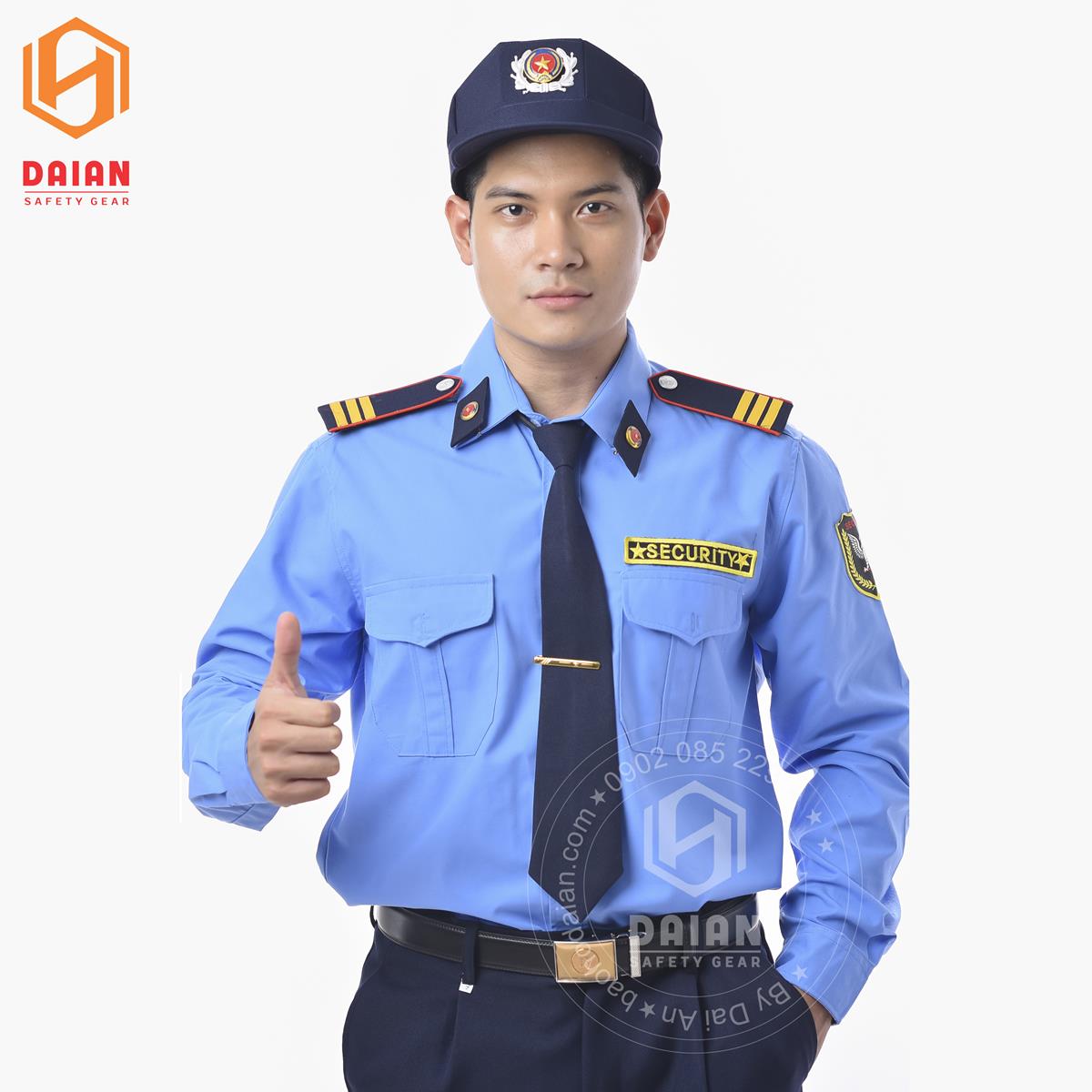 Đồng phục bảo vệ dài tay BV05DT2