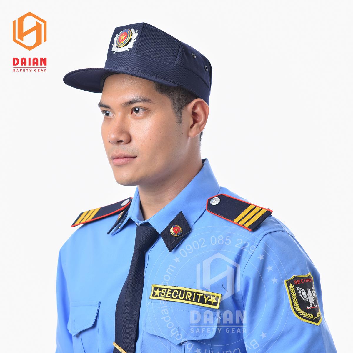 Áo bảo vệ vải kate dài tay ABV05DT