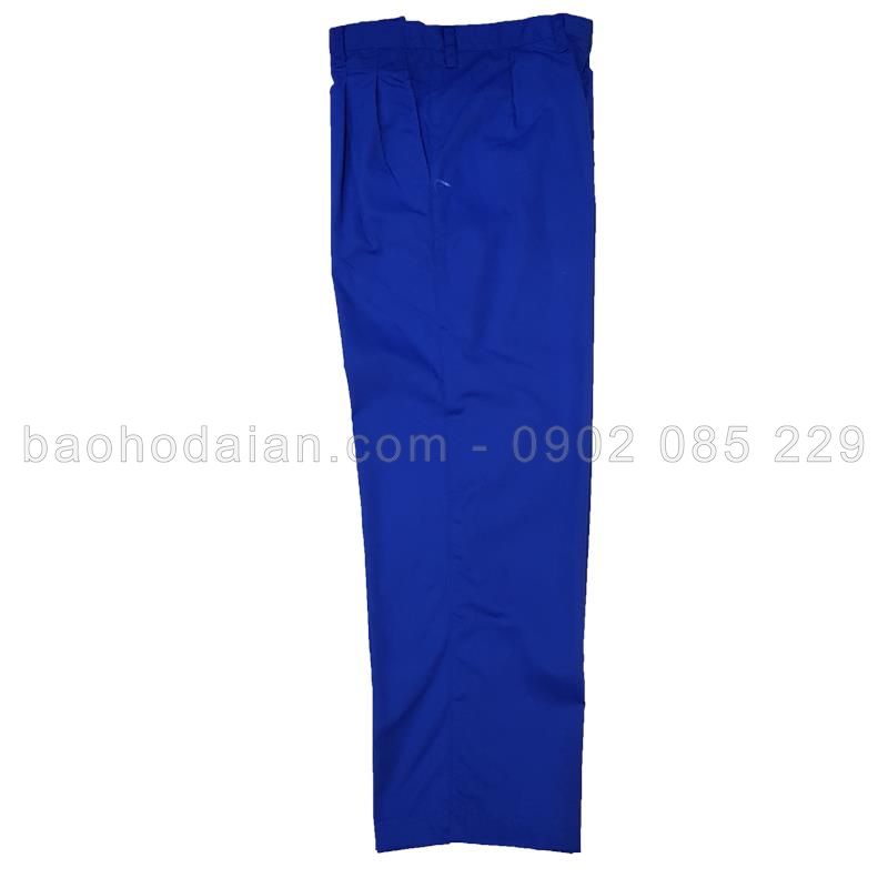 Quần áo bảo hộ vải si màu xanh bích  (quần lẻ-áo lẻ)